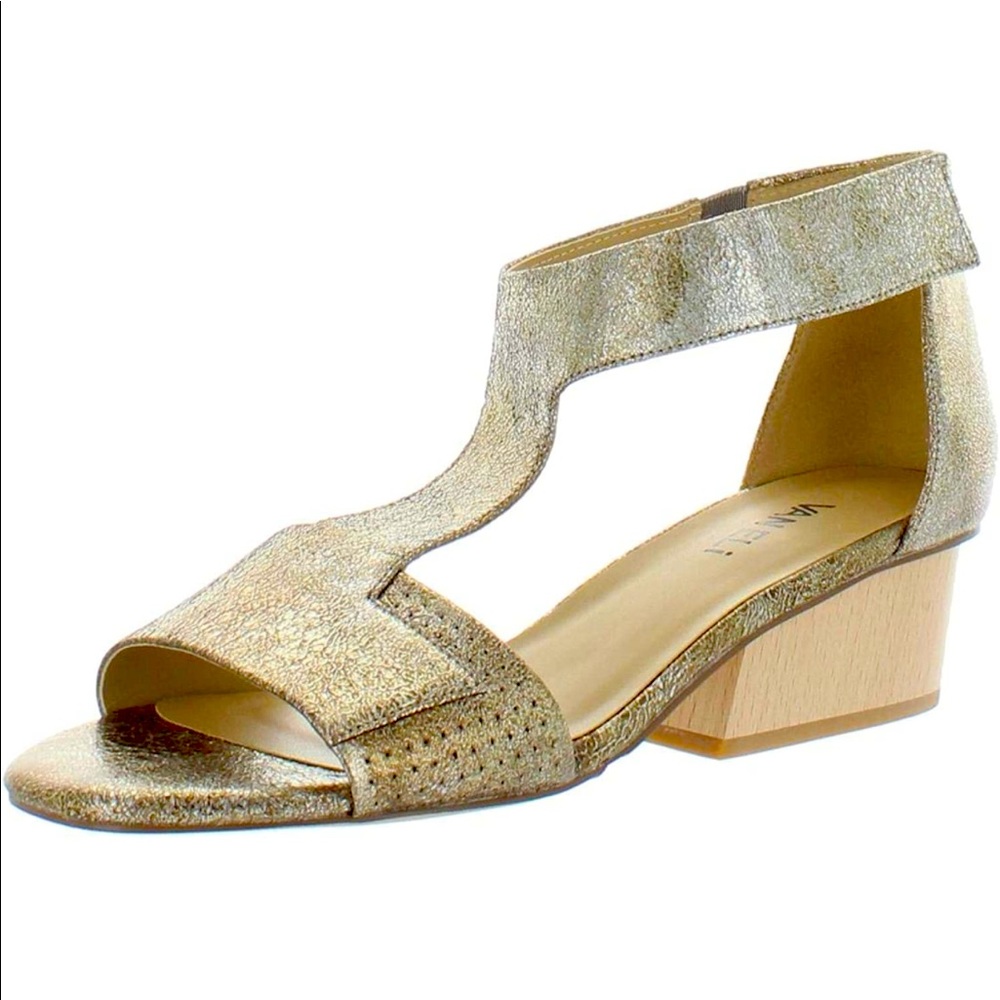 ⚜️VanEli gold metallic sandals ⚜️